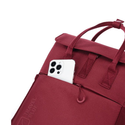 Travel Blue CITYSMART NEXT M Backpack for Women – Stylish Everyday Backpack with 13-inch Laptop Compartment (Red)