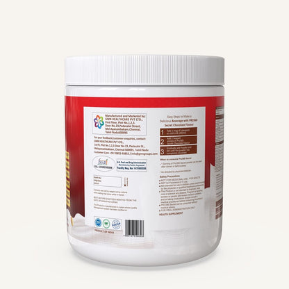 Pro360 Secret Nutritional Supplement Powder Dietary Supplement for Reproductive Health Testosterone booster, 250gm (Chocolate Flavour)
