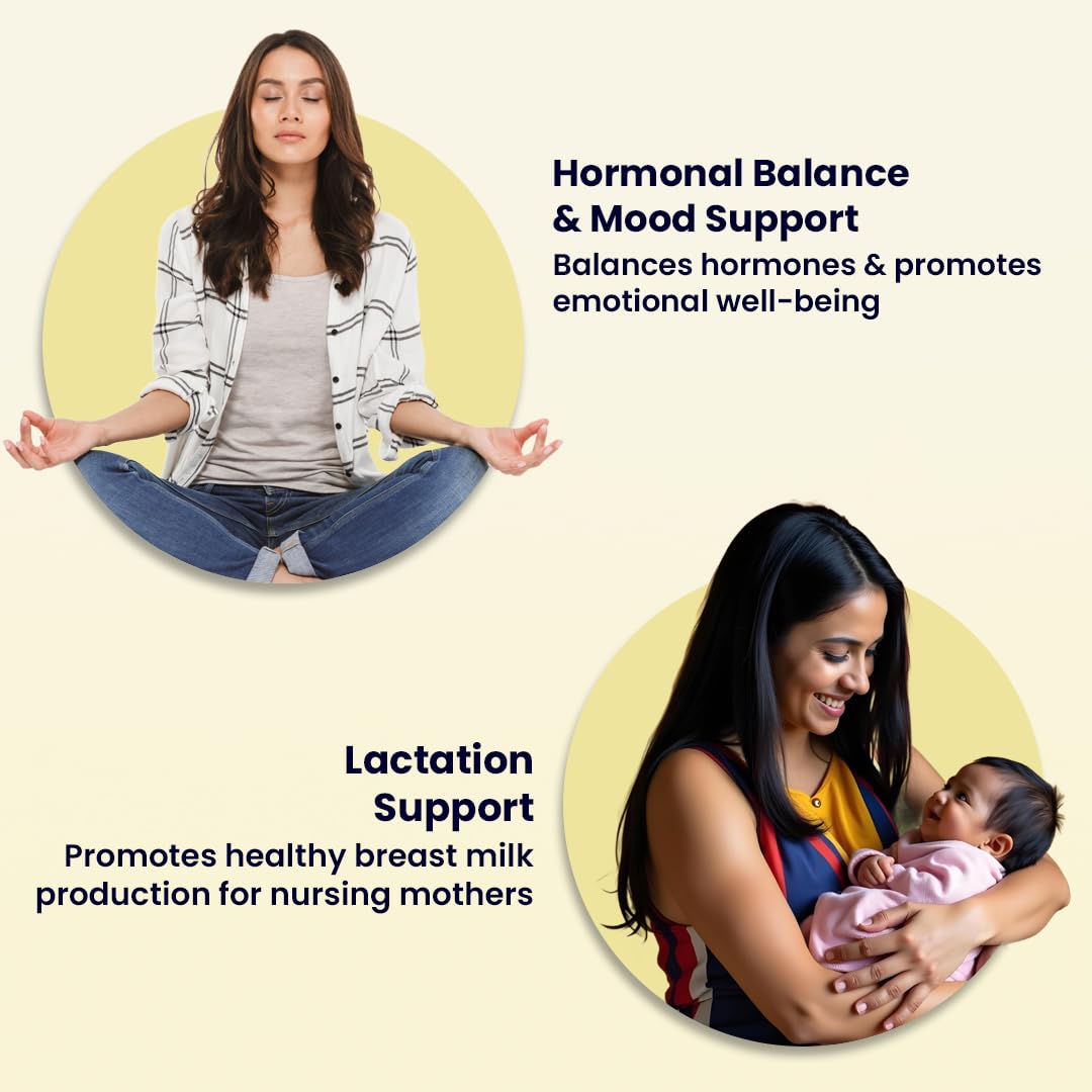 ZEROHARM Holistic Shatavari | Supports Lactation (Breast Milk), Hormona- image 8