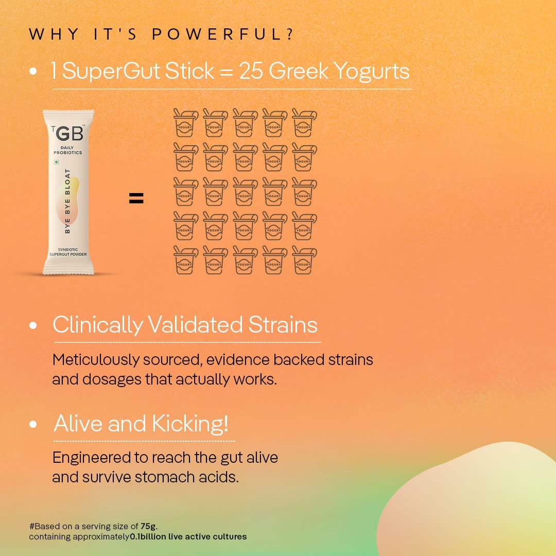 The Good Bug Bye Bye Bloat Supergut Powder For Gut Health & Strong Dige- image 5