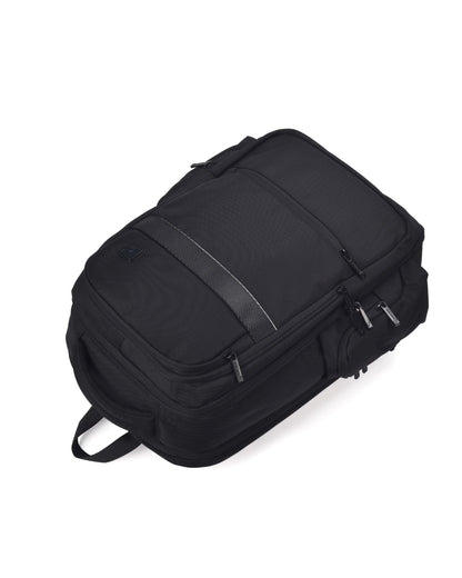 Travel Blue Luxe Pro Executive 15.4 Inches laptop Compartment, 25 L Casual Backpack, Organizer Pocket for Men Women Boys Girls Black