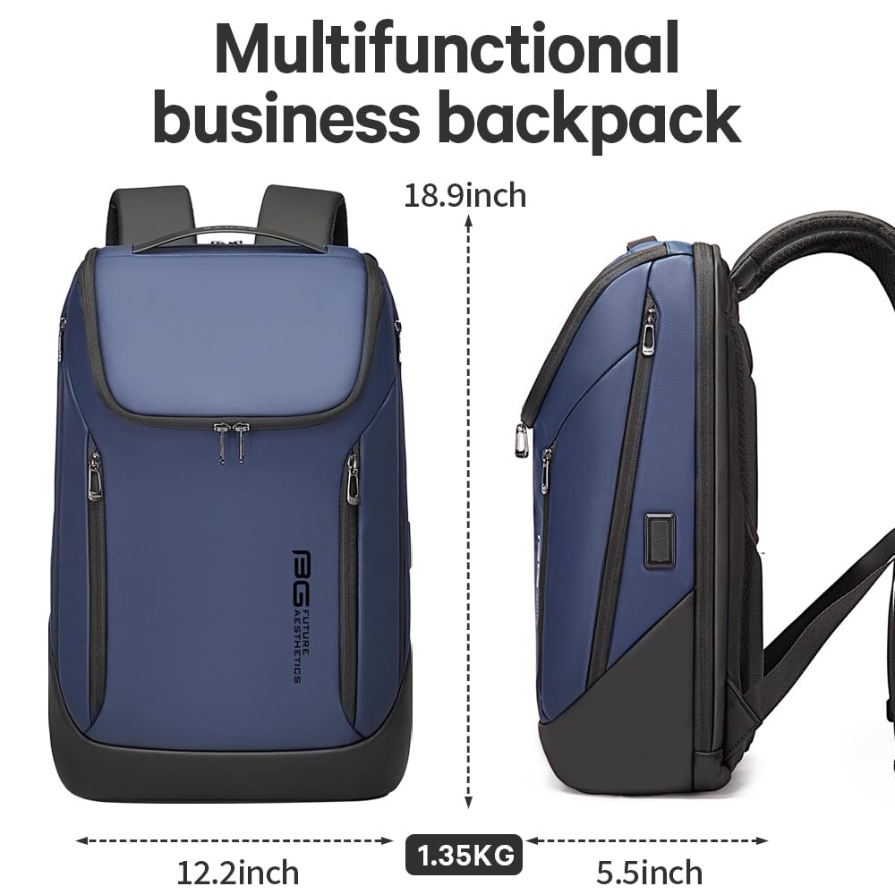 BANGE Business Smart Backpack Waterproof fit 15.6 Inch Laptop Backpack- image 4