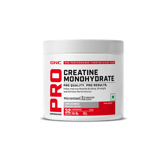GNC Pro Performance Creatine Monohydrate - 3000mg Creatine Per Scoop | Micronize