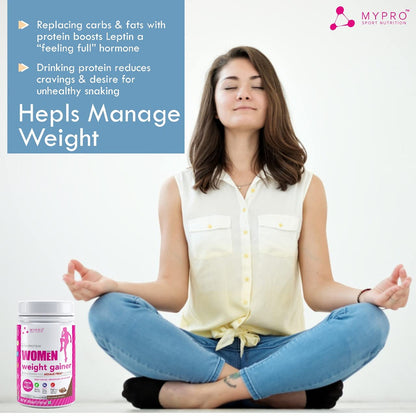 Mypro Sport Nutrition High Protein Women Weight Gainer For Increase Mus- image 4