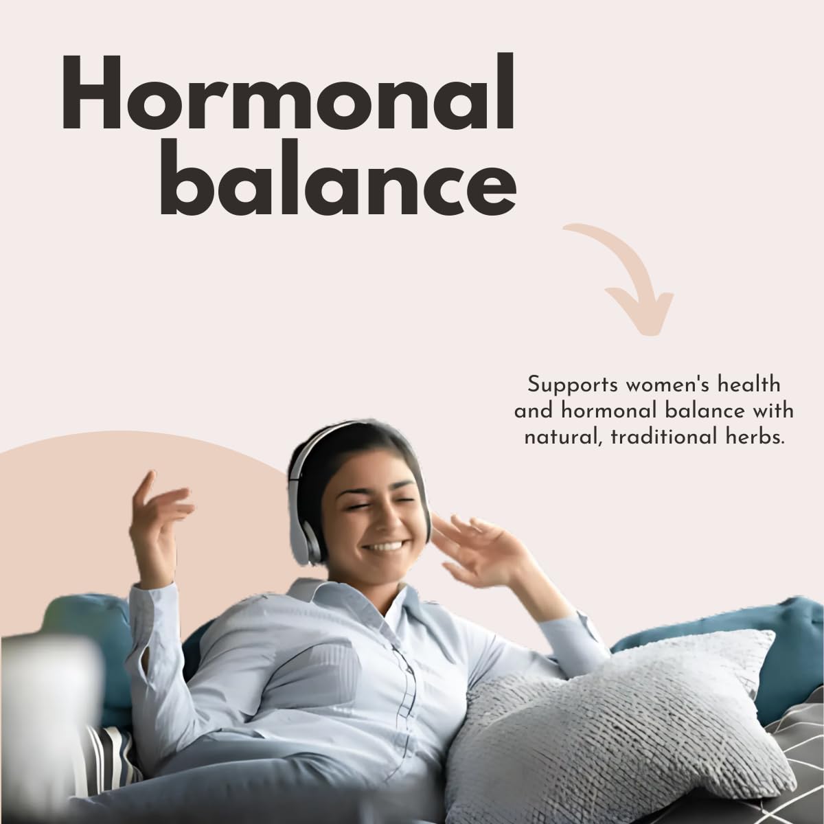 Pure Nutrition Women's Total Wellness Supplement | Supports Stress Management, Digestive Health, Enhanced Energy, Hormonal Balance, & Improved Immunity & Metabolism | 60 Veg Capsules