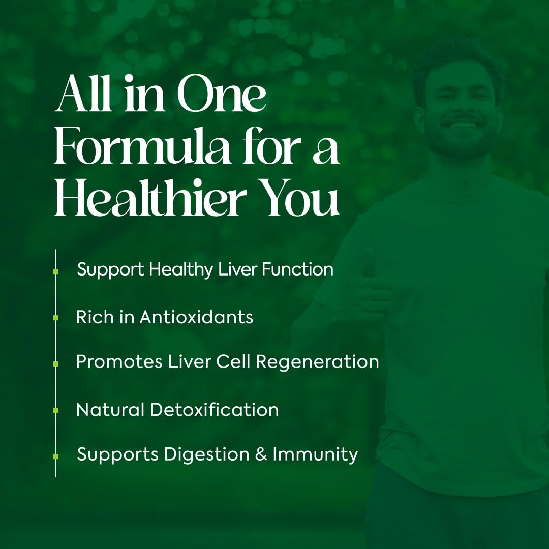 Bliss Welness Liver Detox | Milk Thistle Silymarin Dandelion Glutathion- image 5