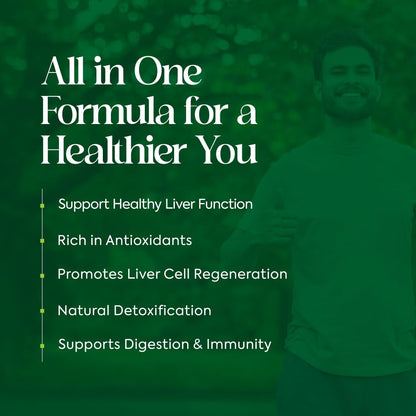 Bliss Welness Liver Detox | Milk Thistle Silymarin Dandelion Glutathion- image 5