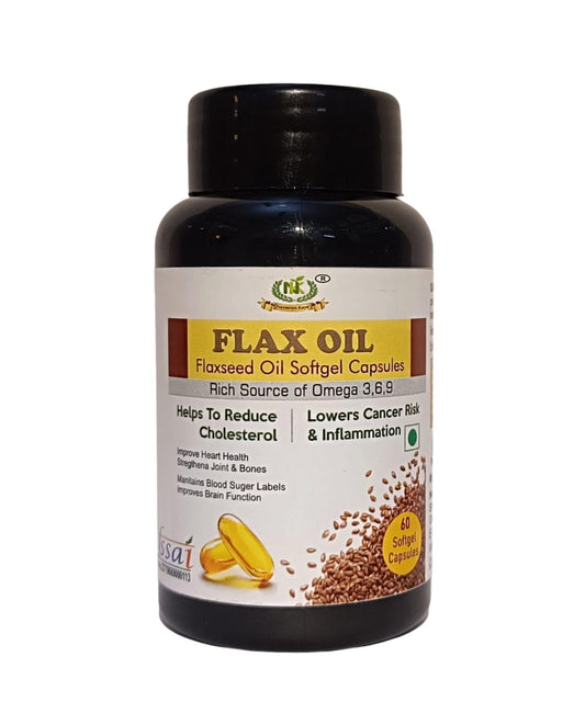 Flaxseed Oil Capsule 1000 Mg