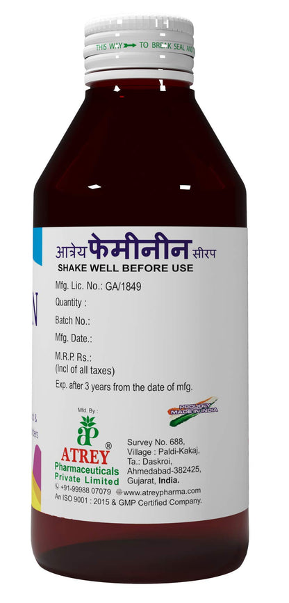Atrey Feminin Syrup 450 ml for Female Health Care
