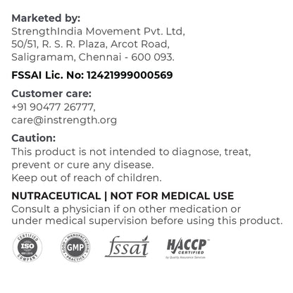 INSTRENGTH-SLEEP SUPPLEMENT (SUPPORT MIND STRESS FREE & IMPROVE YOUR SLEEP & SUPPORT NATURAL SLEEP) -100% VEG - (PEOPLE'S TRUST BRAND) - 10% OFFER