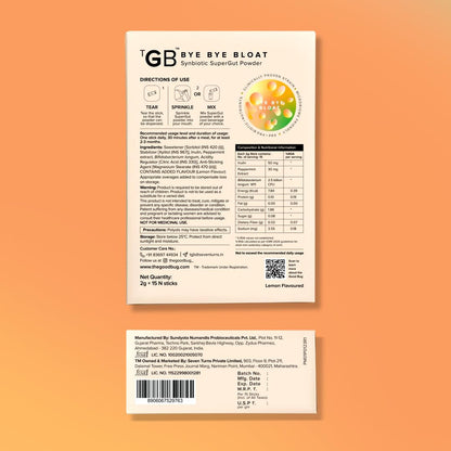 The Good Bug Bye Bye Bloat Supergut Powder For Gut Health & Strong Dige- image 8