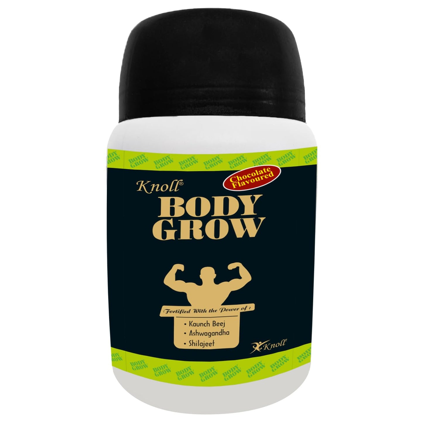 Knoll Healthcare Body Grow Powder For Muscle Mass Gain Weight Gainers And Weight Gain Muscle Building with Ashwagandha & Shilajeet (300g) per Pack (Pack of 3)