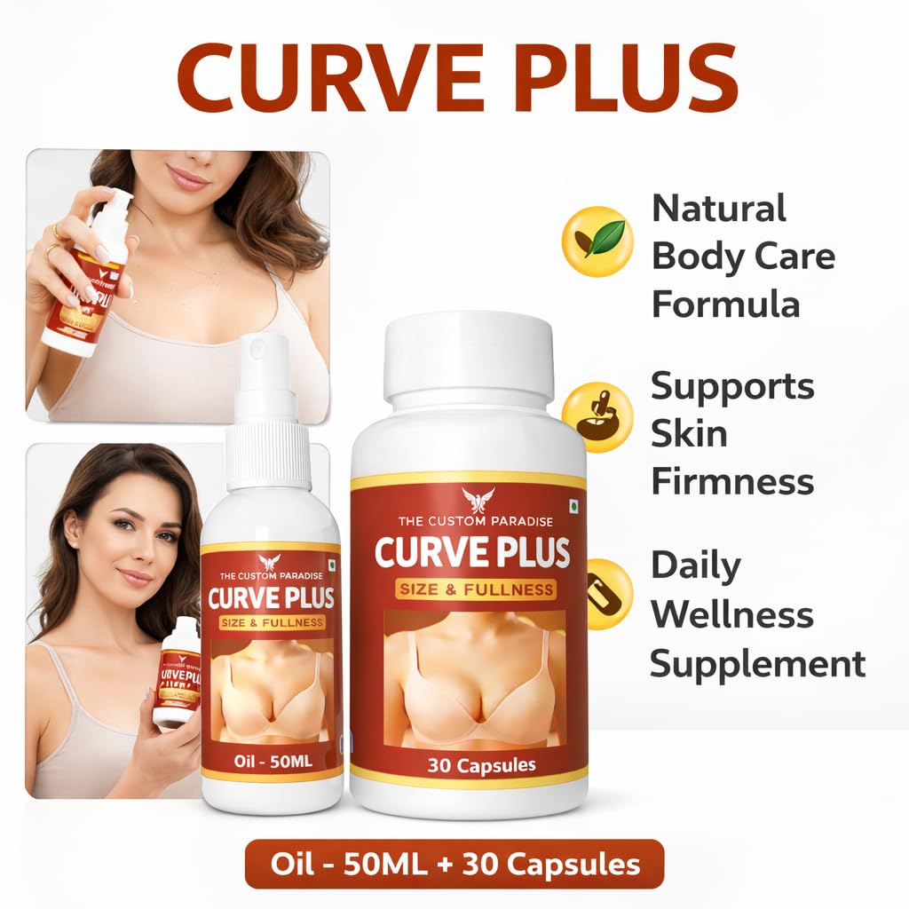 Women Care Capsules Oil | Natural Herbal Formula 30 Capsules + 50ml Oil