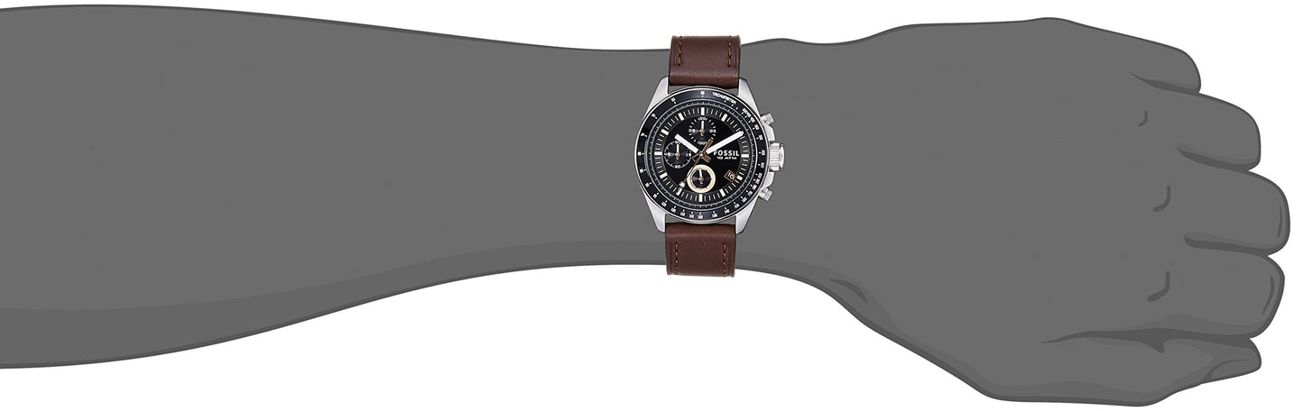 Fossil Decker Analog Black Dial Men's Watch - CH2885I