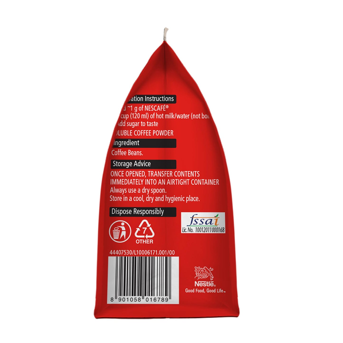 NESCAFE Classic Instant Coffee Powder | Great start to your morning | 100% Pure Coffee | 200g Pouch