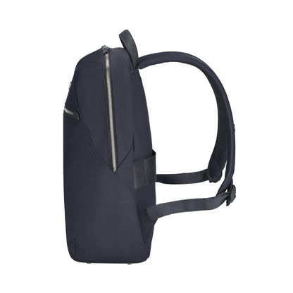 Victorinox Victoria Signature Women Compact Backpack, 14'' Laptop & 10'' Tablet Pocket, Midnight Blue, Swiss designed (612204)