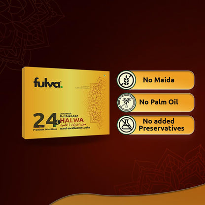 Fulva Authentic Kozhikoden Halwa, 24 Premium Selections