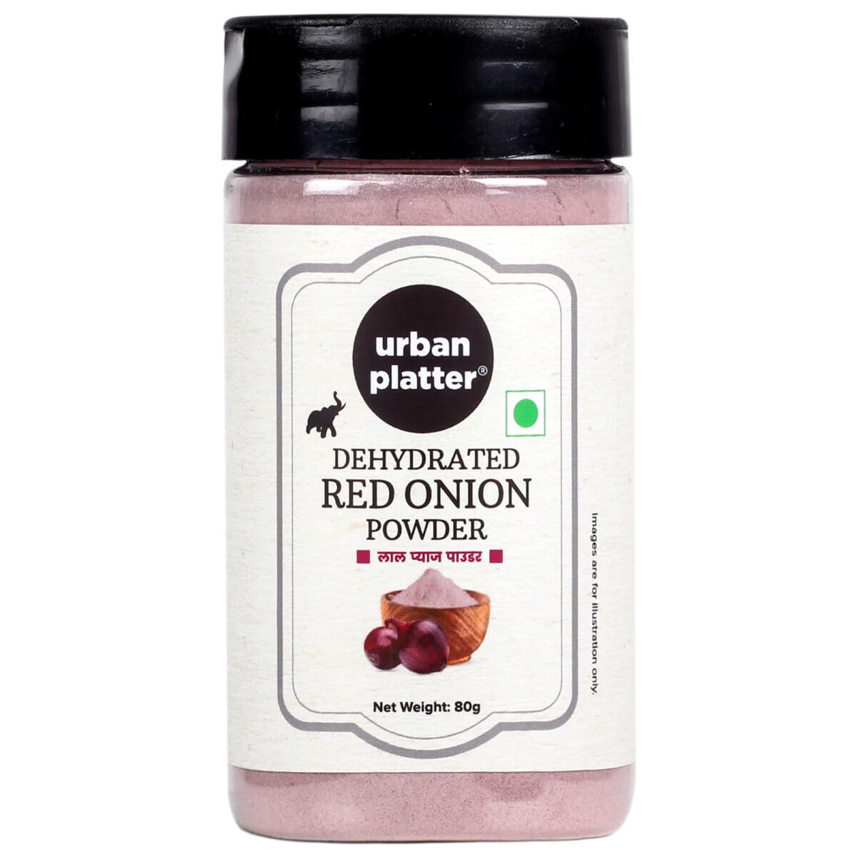 Urban Platter Red Onion Powder, 80 grams