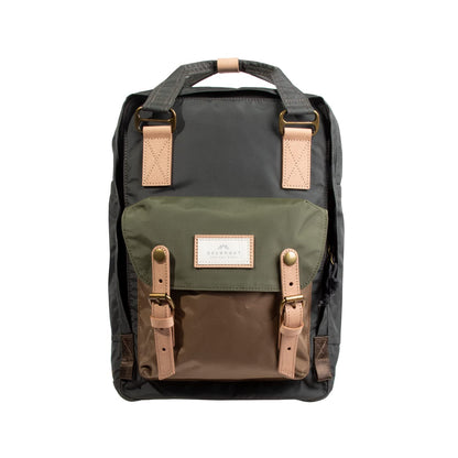Doughnut Macaroon Classic Jungle Series 16L Backpack, Lightweight Water-Resistant Daypack with 14" Laptop Compartment, Unisex Casual Travel & School Bag
