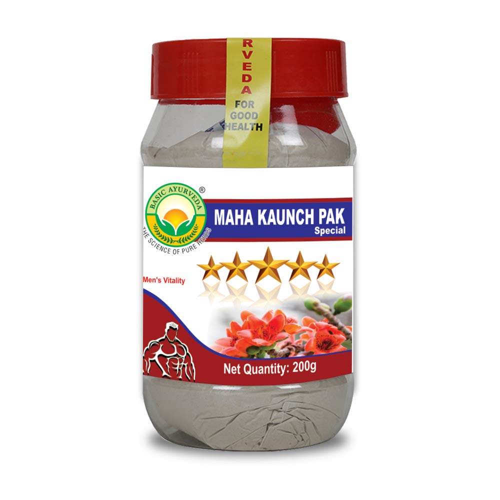 Basic Ayurveda Maha Kaunch Pak Special (200 gram) | Ayurvedic Pak | Imp- image 4