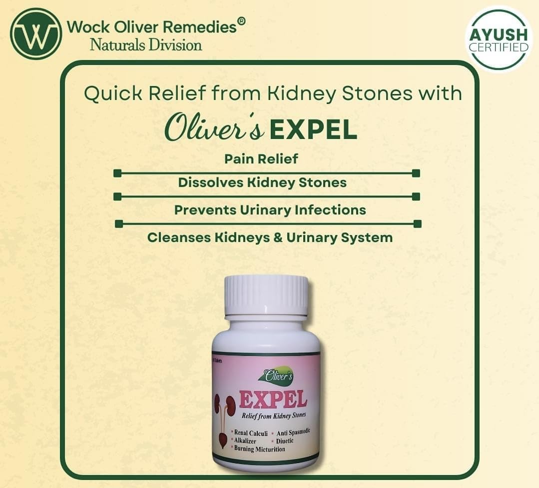 Oliver’s EXPEL Tablets | Herbal Kidney Support Supplement for Urinary Health & Detox | Supports Kidney Function & Urinary Comfort | Diuretic Support | Daily Wellness Formula