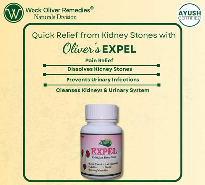 Oliver’s EXPEL Tablets | Herbal Kidney Support Supplement for Urinary Health & Detox | Supports Kidney Function & Urinary Comfort | Diuretic Support | Daily Wellness Formula