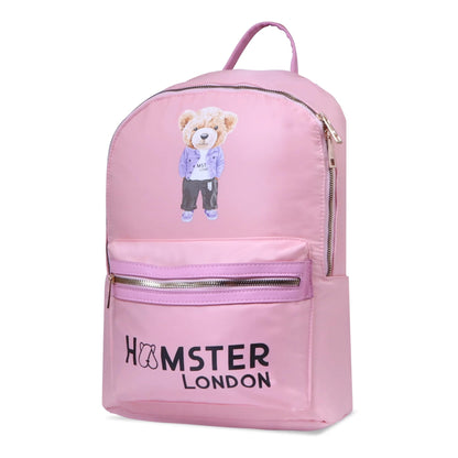 Ted H Limited Edition Backpack – Stylish and Spacious Backpack, 29x13x35 cm (Light Pink)