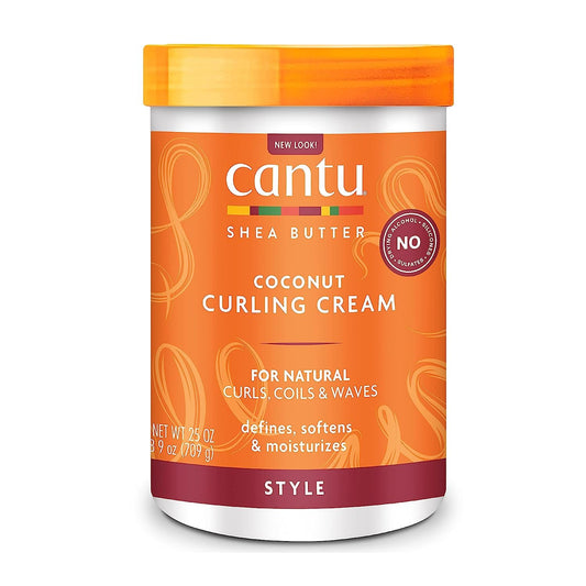 CANTU Shea Butter for Natural Hair Coconut Curling Cream, 708 g