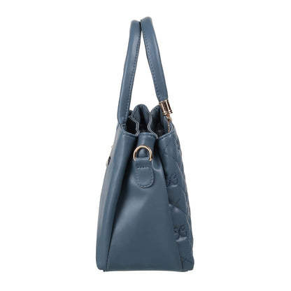 Mochi Women Blue Zip Top Sling Bag (66-7652)