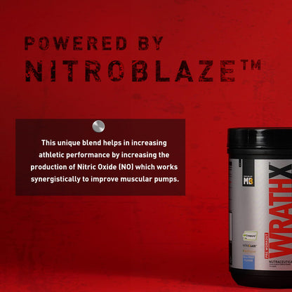 MuscleBlaze Pre Workout Wrathx With Creapure,Nitroblaze & Bioperine (Co- image 6