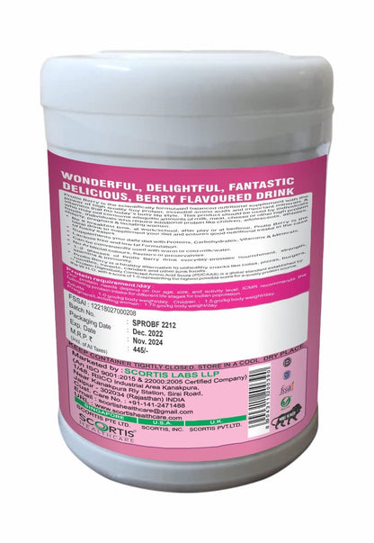 SCORTIS HEALTH CARE Protis-Mixed Berry Protein Supplement 200g