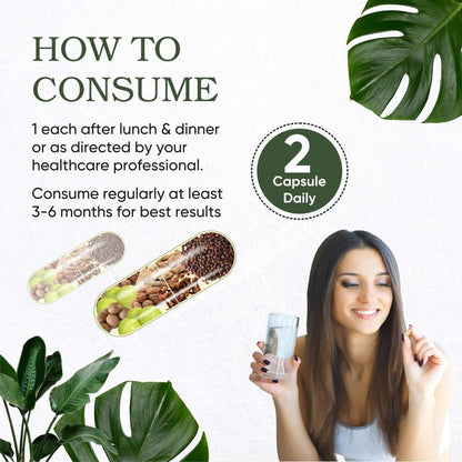 SEARCH WELLNESS Digestive Care 60 Capsules Pack of 1 | Natural & Herbal- image 3