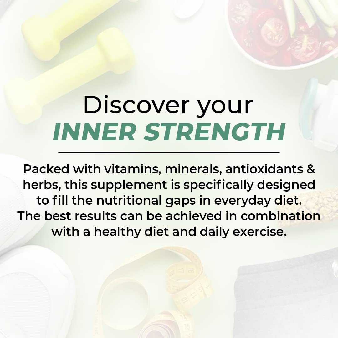 INSTRENGTH - IMMUNITY BOOSTER - (PEOPLE'S TRUSTED BRAND) - IMPROVE IMMUNE SYSTEM & STRESS BUSTER & IMMUNE -BOOSTING ANTIOXIDANTS- VITAMIN C AND ZINC - VEG