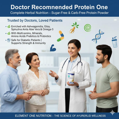 Protein One – Daily Protein Nutrition Supplement with Vitamins, Minerals & Herbs | Protein Powder for Men & Women | Easy to Mix & Digest 1 Pc