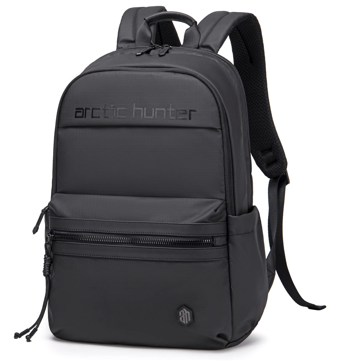 Arctic Hunter Compact Backpack for Men Women 21L One-Day-Capacity Slim 15.6" Laptop Bag Sleek Lightweight Water-resistant Small Laptop Backpack for Casual College Daypack