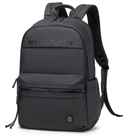 Arctic Hunter Compact Backpack for Men Women 21L One-Day-Capacity Slim 15.6" Laptop Bag Sleek Lightweight Water-resistant Small Laptop Backpack for Casual College Daypack