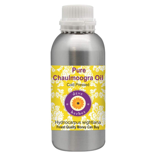 Deve Herbes Pure Chaulmoogra Oil (Hydnocarpus wightiana) Natural Therapeutic Gra