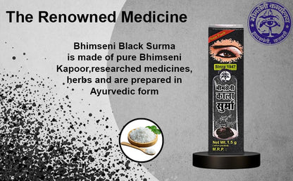Bhimseni Black organic Surma | Black Surma is created with 25 herbs usi- image 7