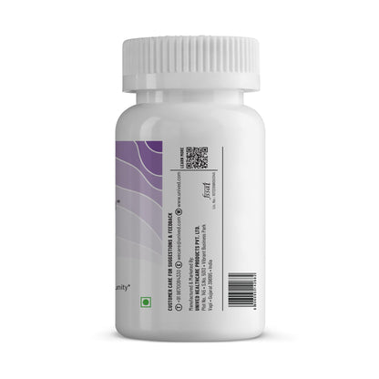 Unived Women’s Iron Supplement | 29mg Ferrous Bisglycinate + 65mg Liposomal Vitamin C | 100% RDA Iron & Vitamin C | High Absorption, Gentle on Stomach | Vegan | 60 Capsules