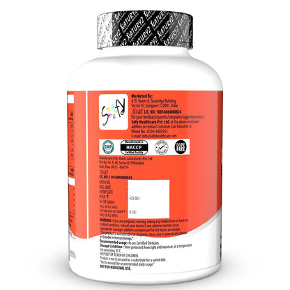 NATURYZ Nitric Pump 2500 Mg Extra Strength L-Arginine | L Citrulline | Caffeine | Boosts Stamina | Energy | Increases Blood Flow | Improves Performance | Ideal Pre-workout Supplement - 50 Tablets