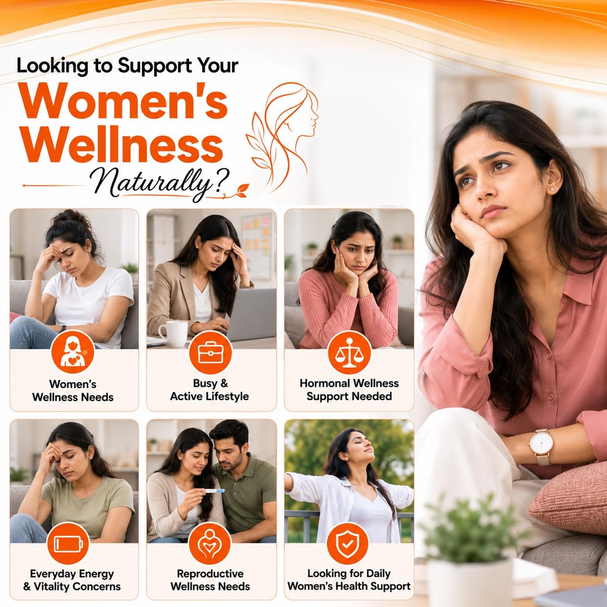 Naribalya Women Wellness Vegan Capsules (60) | Ayurvedic Supplement for Hormonal Balance, Energy, PCOS Support & Overall Female Health