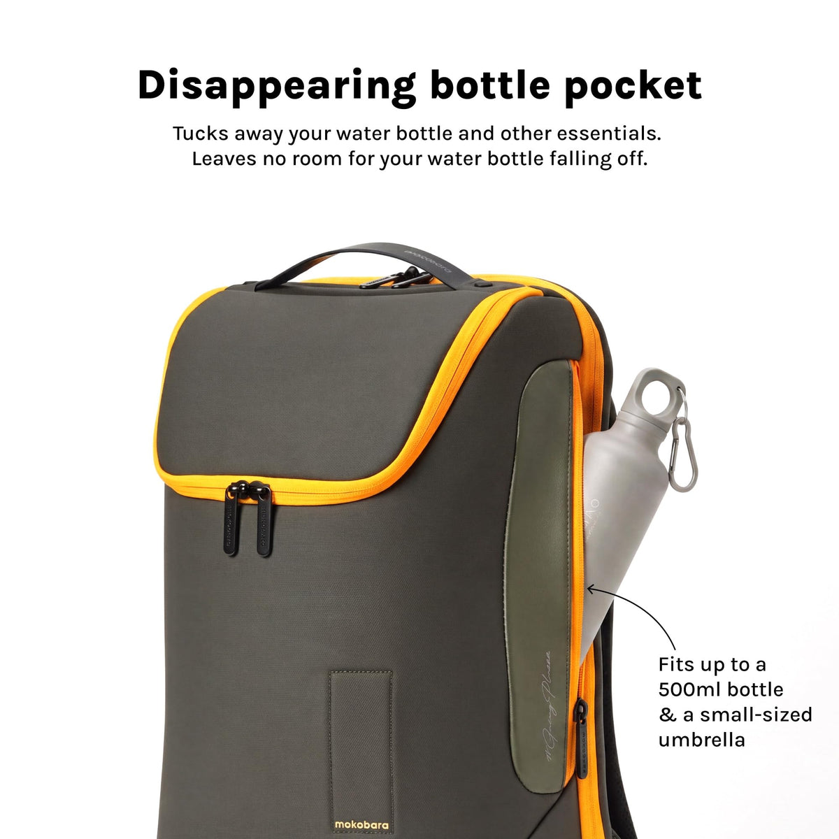 MOKOBARA The Transit Standard Backpack - 30 Litre Premium Nylon 15.6" Laptop Backpack Bag With Luggage Sleeve (Home Grown Sunray)