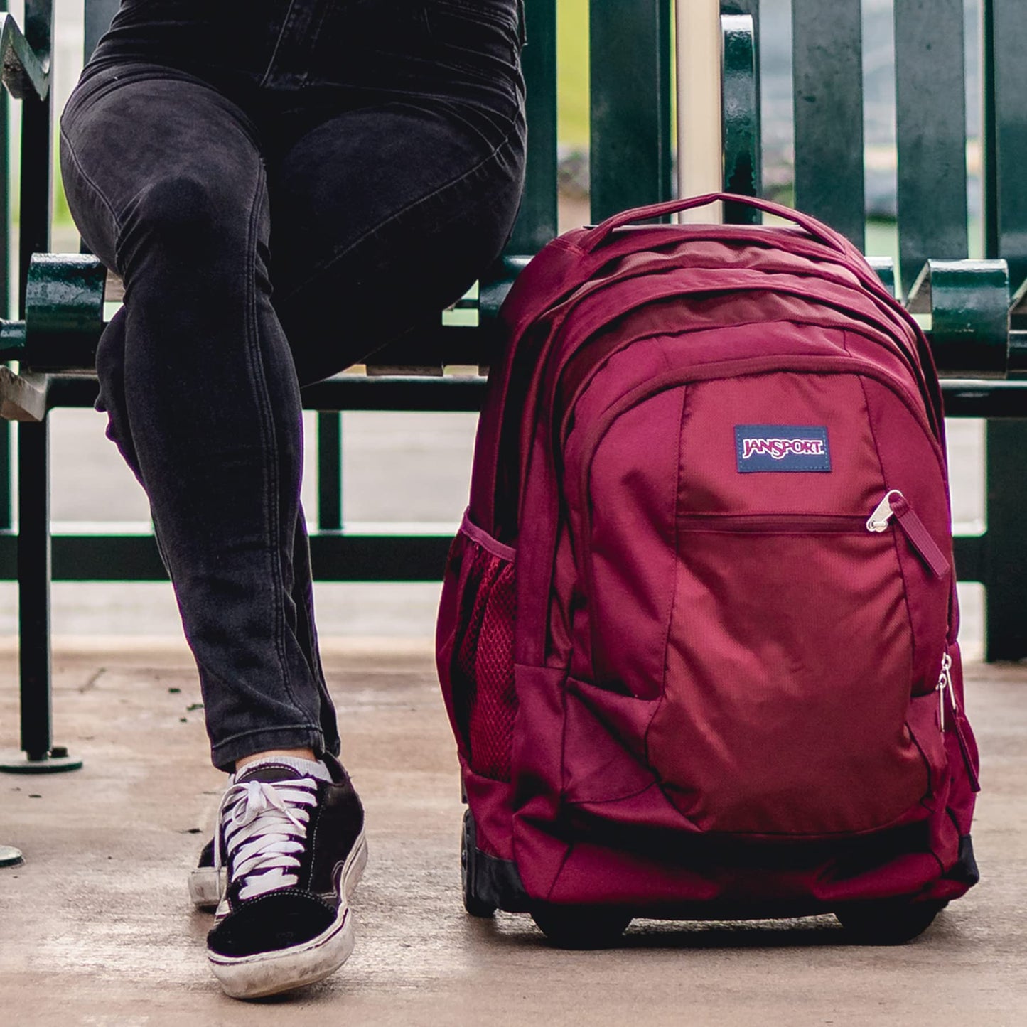 Jansport Unisex Navy Backpack - JTN89003-NAVY-X