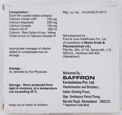 Calvaro Tablets - Strip of 15 Tablets