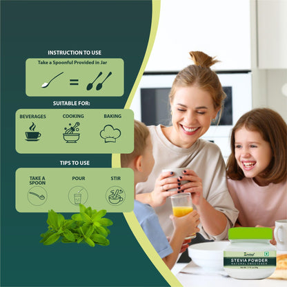 Zindagi Stevia Liquid (FosStevia) - Natural Stevia Powder - Sugar-Free Stevia Sweetener (Stevia Combo Pack)