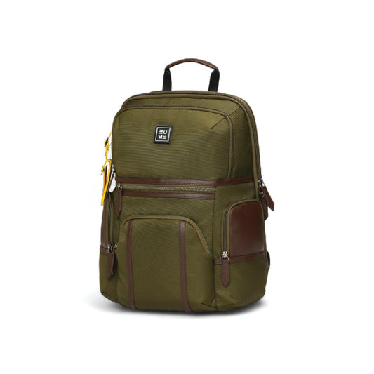 EUME Asher 32L Laptop Bag for Men | 2 Large Compartment | Fits Up to 15.6" Laptop | Nylon Fabric Travel Backpack | Travel Backpack for Men & Women