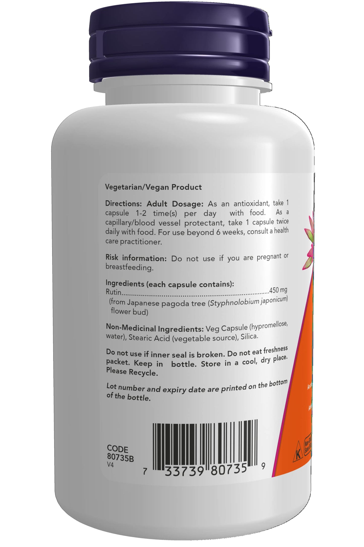 Now Rutin 450mg 100vcap- image 8