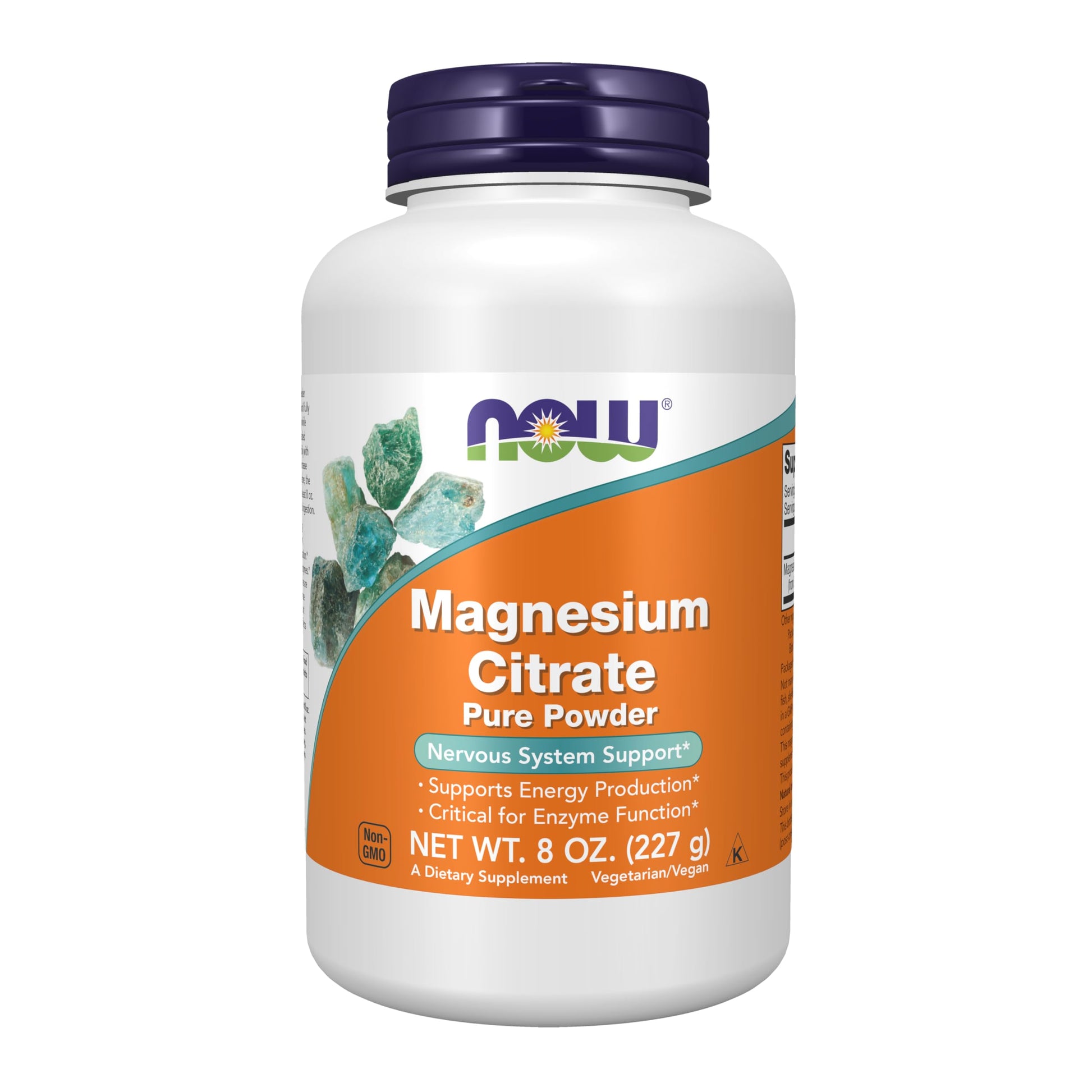 Now Foods, Magnesium Citrate, 100% Pure Powder, 8 Oz (227 G)