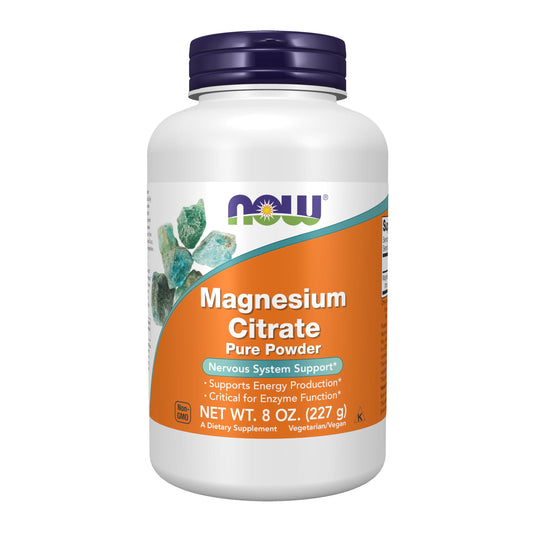 Now Foods, Magnesium Citrate, 100% Pure Powder, 8 Oz (227 G)
