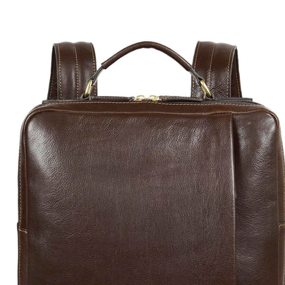 Hidesign Gitano 02 Dark Brown Men Backpack - L